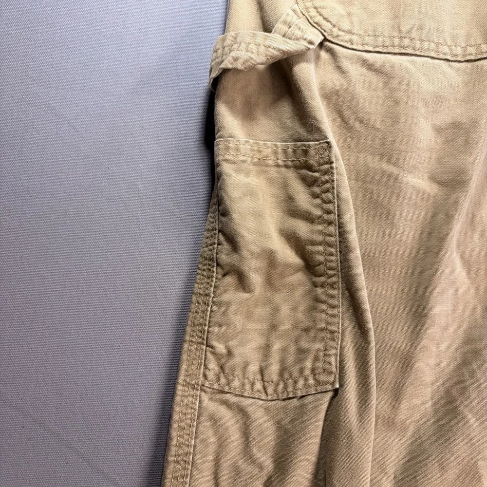 Carhartt B151 DKH Men’s 40x34 Tan Canvas Carpenter Pants 31” Inseam